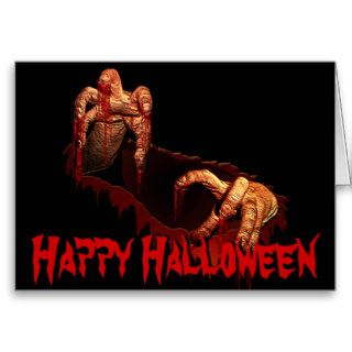 Halloween Party Invitations Zombie Custom Cards