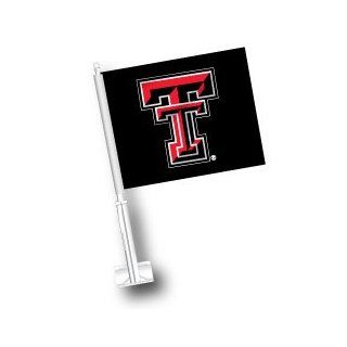 NCAA Texas Tech Red Raiders Car Flag Set of 2  Sports Fan Automotive Flags  Sports & Outdoors