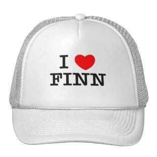 I Love Finn Hats