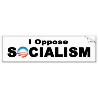 Speak Out Against Socialism Bumper Stickers