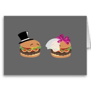 Hamburger Marriage    ASL play on words Card