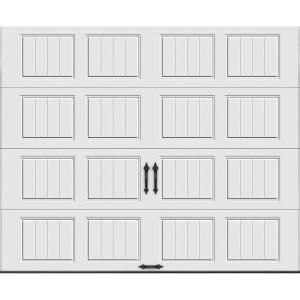 Clopay Gallery Collection 9 ft. x 7 ft. 18.4 R Value Intellicore Insulated Solid White Garage Door GR2SU_SW_SOL