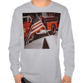 Vintage USA Fire Truck T Shirt