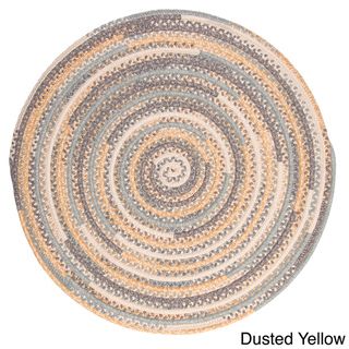 Perfect Stitch Multicolor Braided Cotton blend Rug (6' Round) Colonial Mills Round/Oval/Square