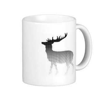 Classic deer silhouette mug