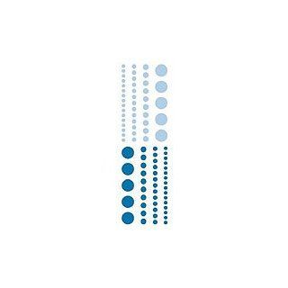 ColorStories Adhesive Faux Pearls Blue
