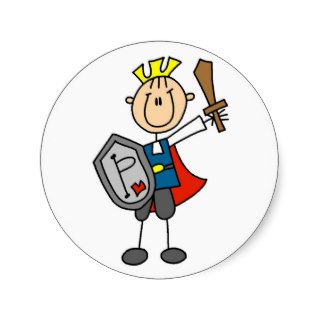 Knight with Sword Tshirts and Gifts Stickers