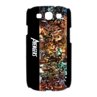 Custom Marvel Comics Avengers 3D Cover Case for Samsung Galaxy S3 III i9300 LSM 243 Cell Phones & Accessories