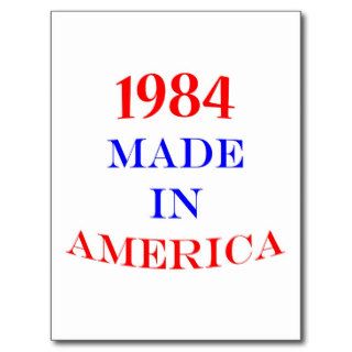 1984 Made in America Postcard
