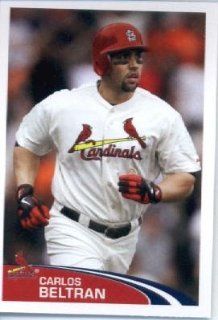 2012 Topps Baseball MLB Sticker #249 Carlos Beltran St. Louis Cardinals Sports Collectibles