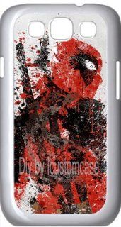 Painting Deadpool Samsung Galaxy S3 I9300 Case, Cool Hot Theme Cover Case of Icustomcase Cell Phones & Accessories