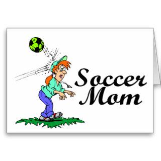 Funny Soccer Mom Cards