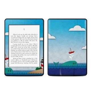 Whale Sail Design Protective Decal Skin Sticker for  Kindle Paperwhite eBook Reader (2 point Multi touch)  Players & Accessories
