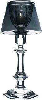 Baccarat Our Fire Single Crystal Silver Shade Candle Holder New 12 3/4" France Box   Floor Lamps  