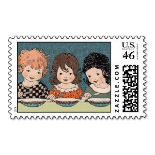 Three Little Sisters Stamp