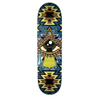 Information Revelation   Skateboard Deck