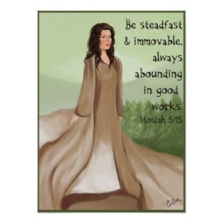 Steadfast & Immovable Poster