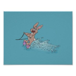 Extreme Easter Bunny Sports Print