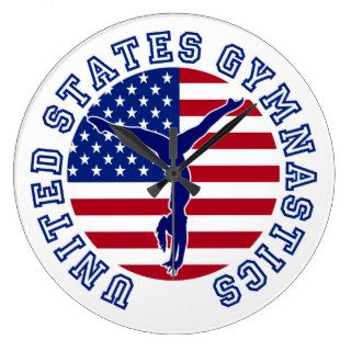 United States Gymnastics Clock