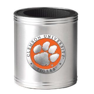 Clemson Tigers Can Cooler  Sports Fan Shot Glasses  Sports & Outdoors