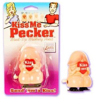 Vibrating Kiss Me Wind Up Pecker Health & Personal Care