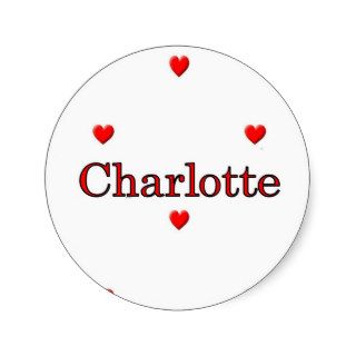 Charlotte Stickers