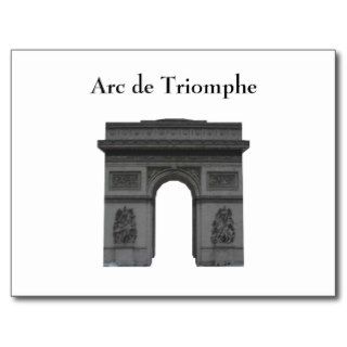 Postcard Arc de Triomphe