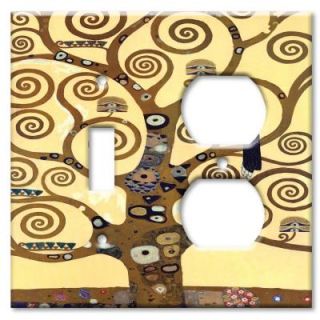 Art Plates Klimt The Tree of Life   Switch / Outlet Combo Wall Plate SO 345