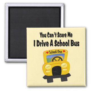 Funny School Bus Driver Refrigerator Magnets