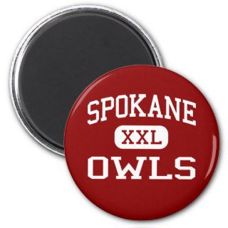 Spokane   Owls   High School   Spokane Missouri Fridge Magnets