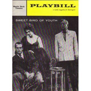 Sweet Bird of Youth Playbill Program October 19, 1959 (Paul Newman, Geraldine Page, Sidney Blackmer, Rip Torn, Diana Hyland, Madeleine Sherwood) Martin Beck Theatre Books