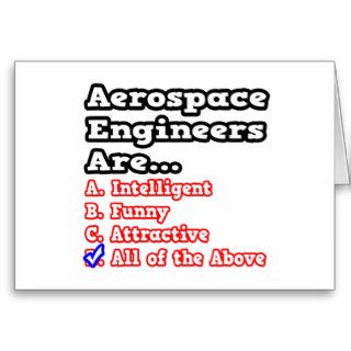 Aerospace Engineers QuizJoke Greeting Cards