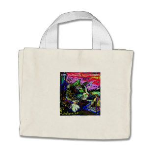 Oops Forgot the Cat Food Canvas Bags