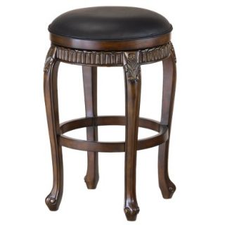 Counter Stool Hillsdale Furniture Fleur de Lis Distressed Counter Stool   Red 