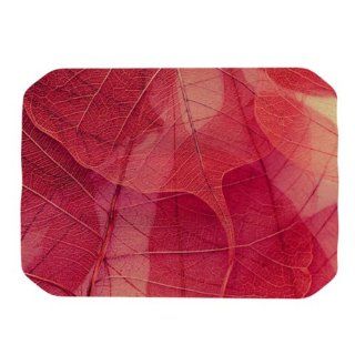 Kess InHouse Ingrid Beddoes Delicate Leaves Placemat, 18 by 13 Inch   Place Mats