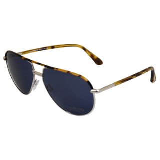 Tom Ford Men's Havana Brown Aviator Sunglasses Tom Ford Fashion Sunglasses