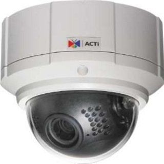 ACTI TCM 7811 H.264/MPEG 4/MJPEG, Megapixel, IR, D/N, CCD, PoE/DC 12V, Vandal Proof/IP66, Rugged Dome with f3 9 mm / F1.2 lens, 15 fps at 1280 x 960,  Surveillance Camera Lenses  Camera & Photo