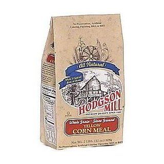 Hodgson Mill Corn Meal Yellow Plain, 2 pounds (Pack of6)  Cornmeal  Grocery & Gourmet Food