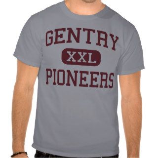 Gentry   Pioneers   High School   Gentry Arkansas Tee Shirts