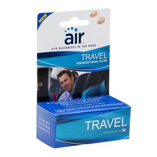 Air Travel Advanced Nasal Filter with Filtration Media (Pack of 8) Masks