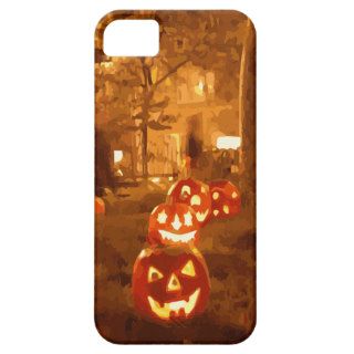 Happy Halloween Jack O Lanterns iPhone 5/5S Cases