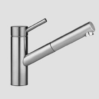 KWC 10.271.103.700   Suprimo Pull out Spray Aerator Kit 9 Inch   Solid Stainless Steel Finish   Touch On Kitchen Sink Faucets  