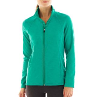 Xersion Space Dyed Full Zip Knit Jacket, Womens