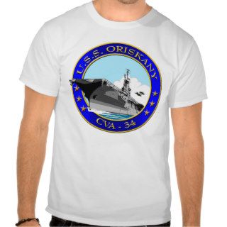 Aircraft Carrier USS Oriskany CVA 34 Tshirt