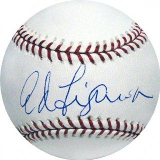 Ed Figueroa MLB Autographed Baseball  Sports Related Collectibles  Sports & Outdoors