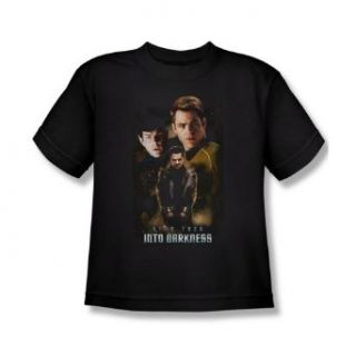 STAR TREK/AFTERMATH   S/S YOUTH 18/1   BLACK Novelty T Shirts Clothing