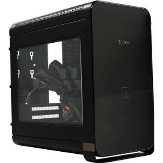 EVGA Hadron Air Mini ITX Steel Black Chassis withEVGA Z87 Stinger Haswell motherboard, EVGA Slim Slot Load Internal 8X DVDRW SATA Drive and EVGA mITX CPU Cooler Computers & Accessories