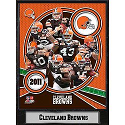 Cleveland Browns 2011 Plaque Encore Select Football