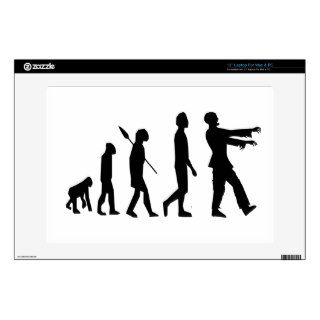 Zombie Evolution 13" Laptop Skin