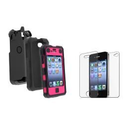 Ballistic Hard Core Case/ Anti glare Protector for Apple iPhone 4/ 4S BasAcc Cases & Holders